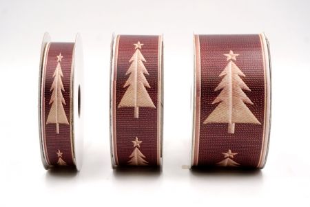 Winterwunderland Bäume Jacquardband_AI-KN